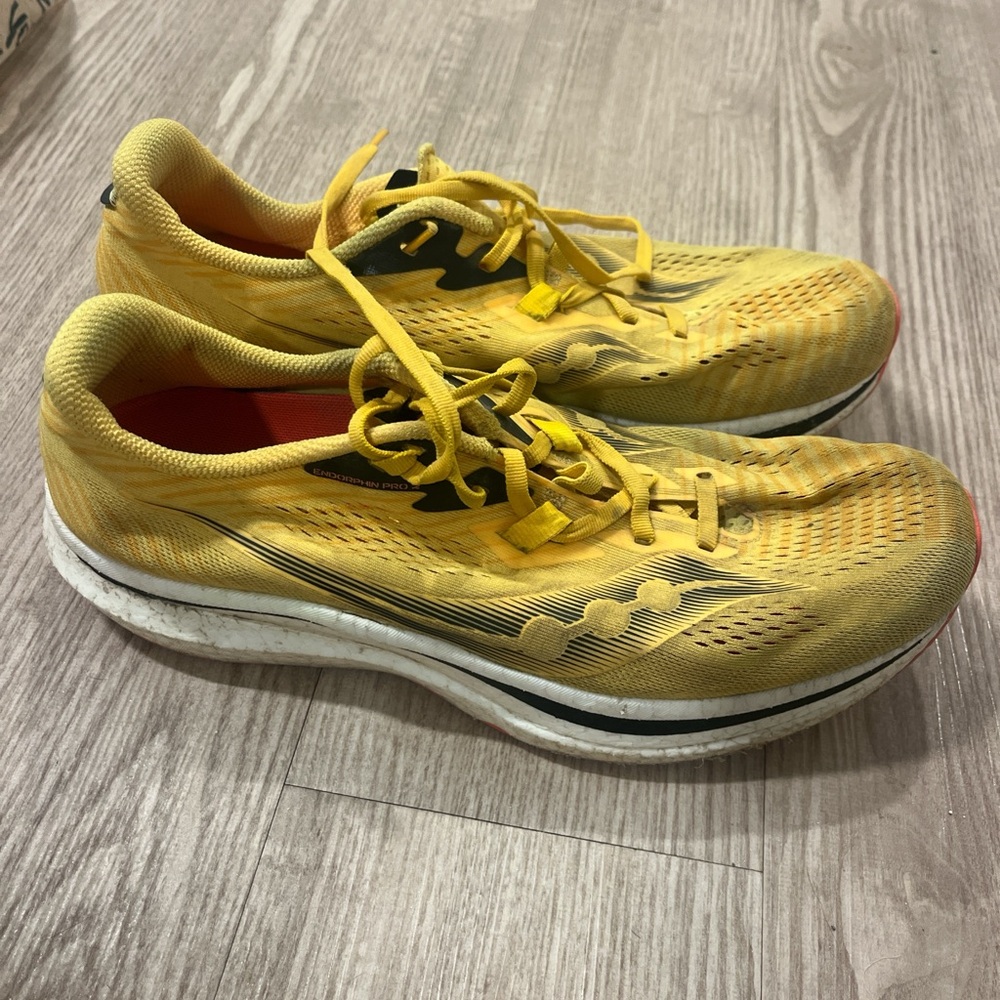 Saucony Yellow Running Shoes